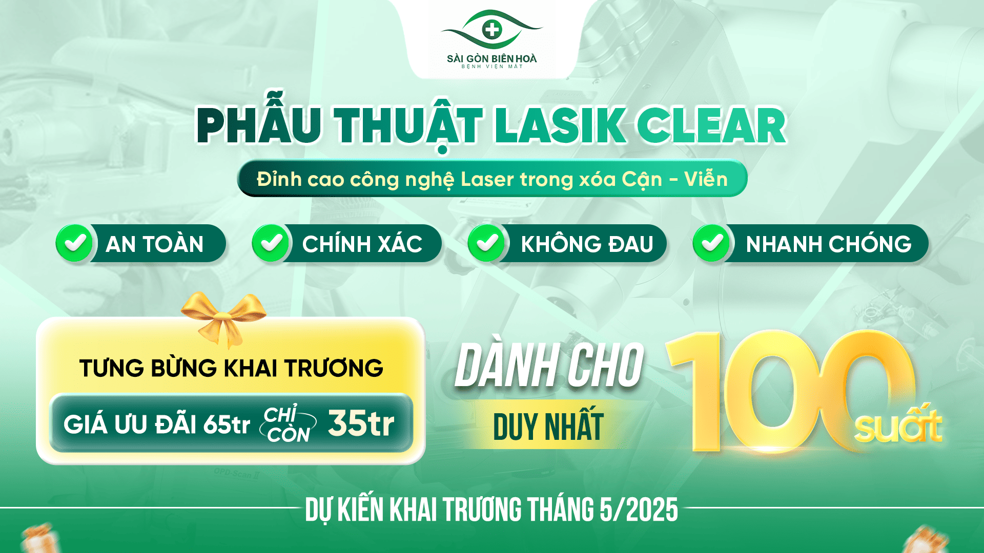 Phẫu thuật Lasik Clear